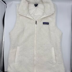 Patagonia Off-White Fleece Vest